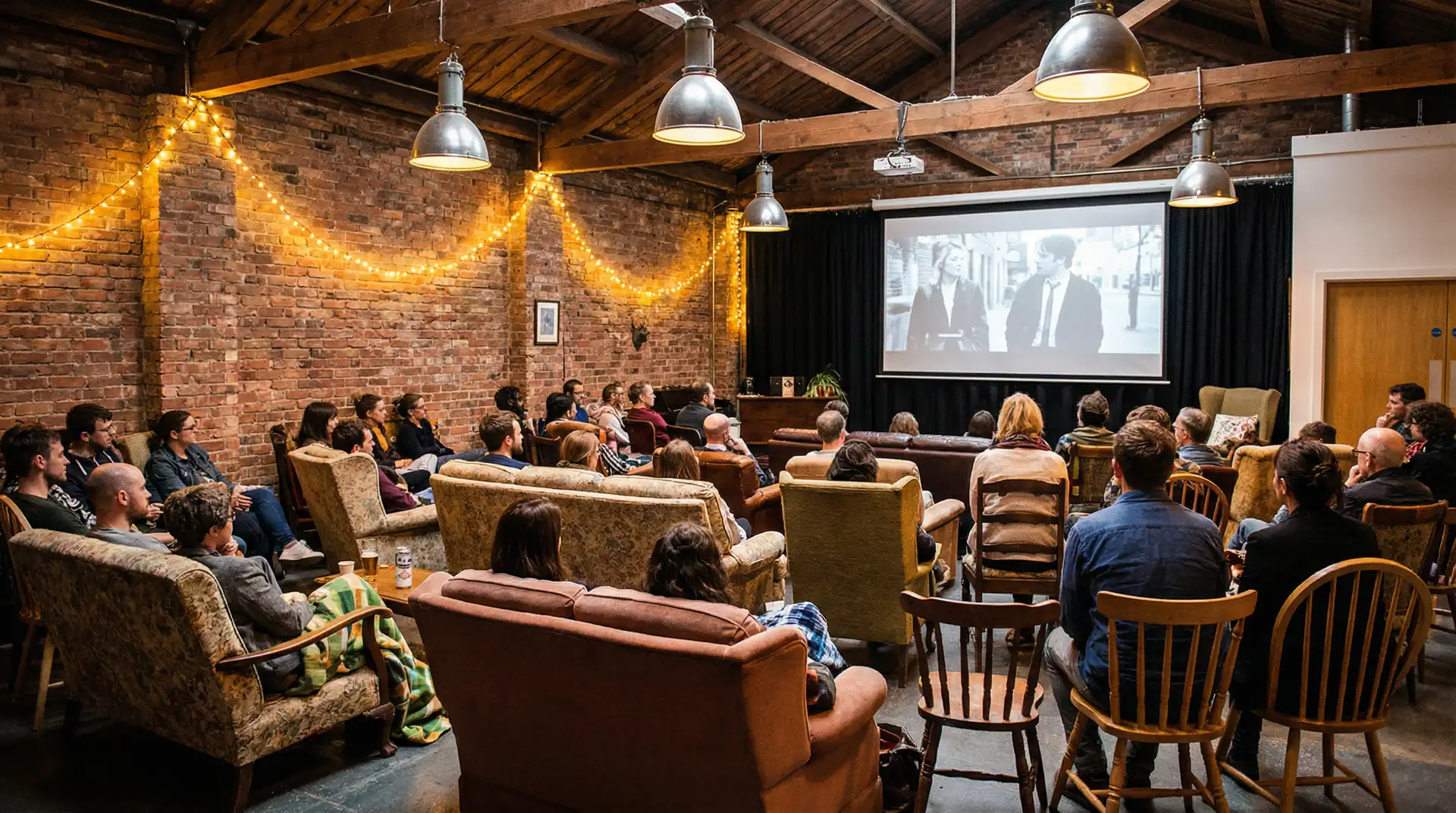 暗网 线上放映会活动现场